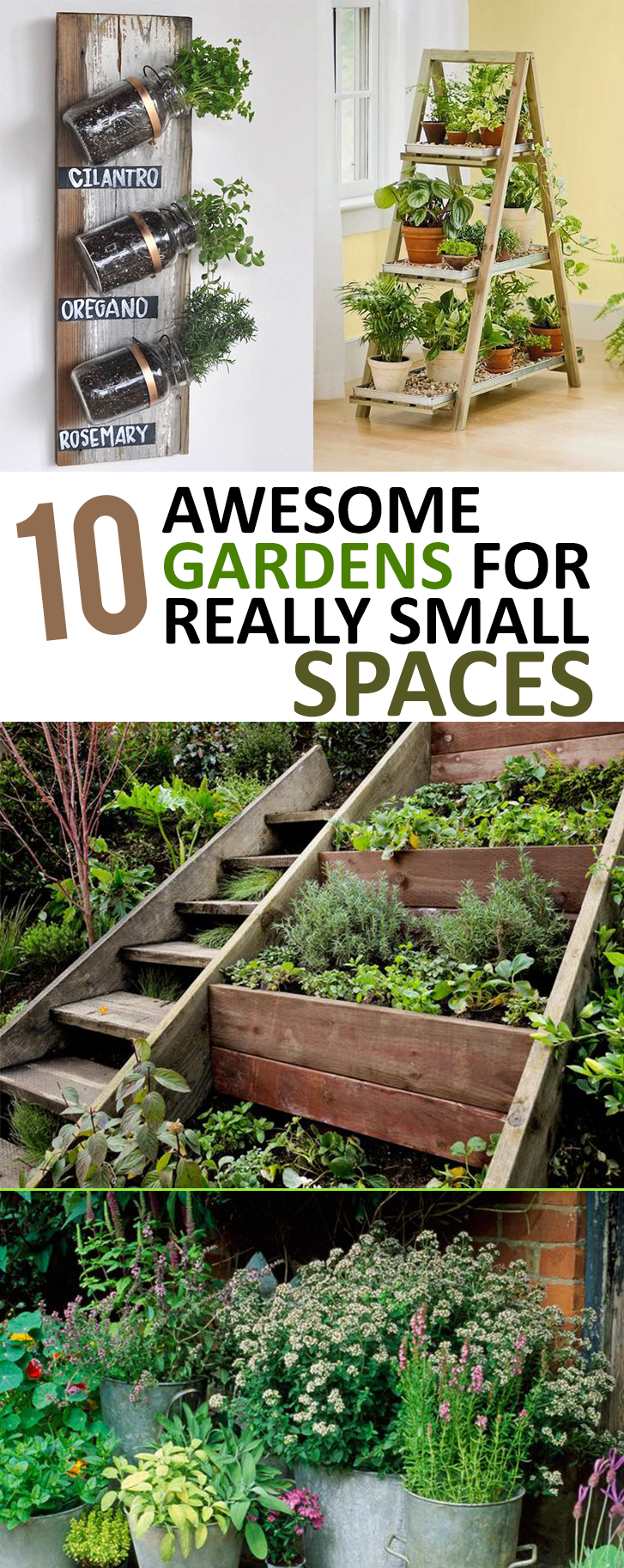 10 Awesome Gardens for Really Small Spaces – Sunlit Spaces | DIY Home