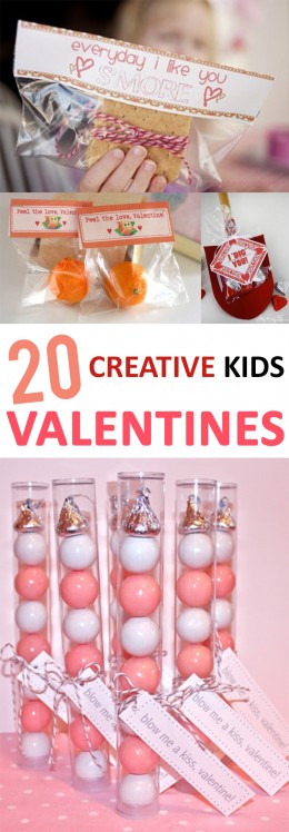 20 Creative Kid's Valentines