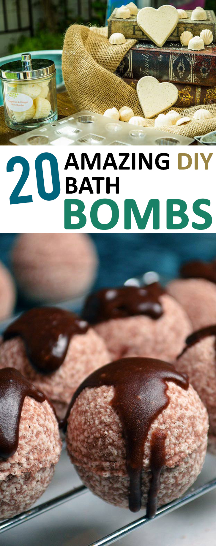 20 Amazing DIY Bath Bombs