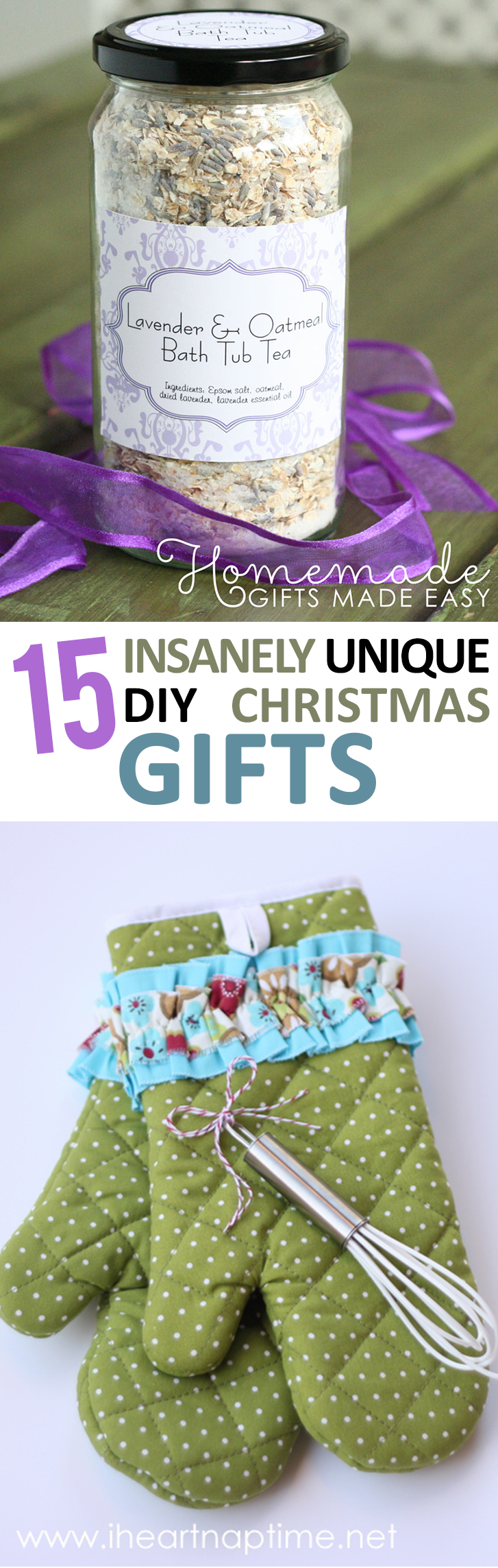 15 Insanely Unique DIY Christmas Gifts – Sunlit Spaces ...
