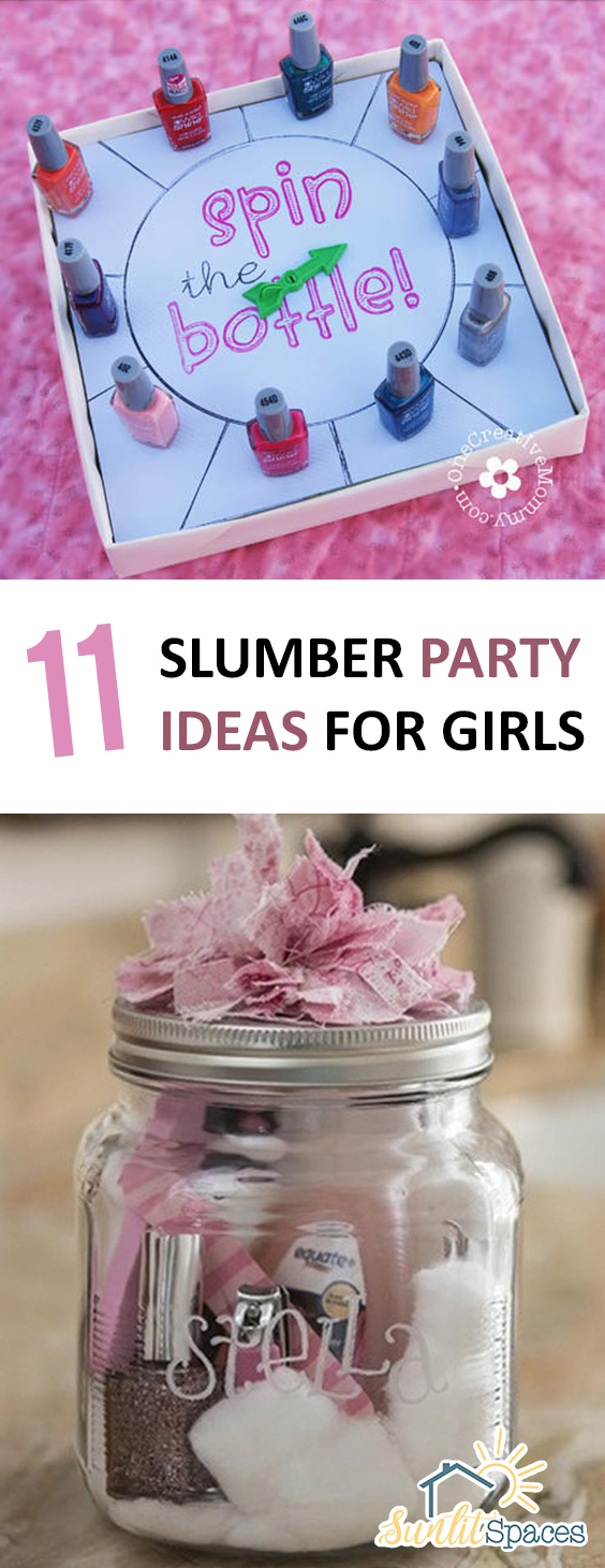 11 Slumber Party Ideas For Girls