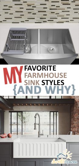 My Favorite Farmhouse Sink Styles {and Why}