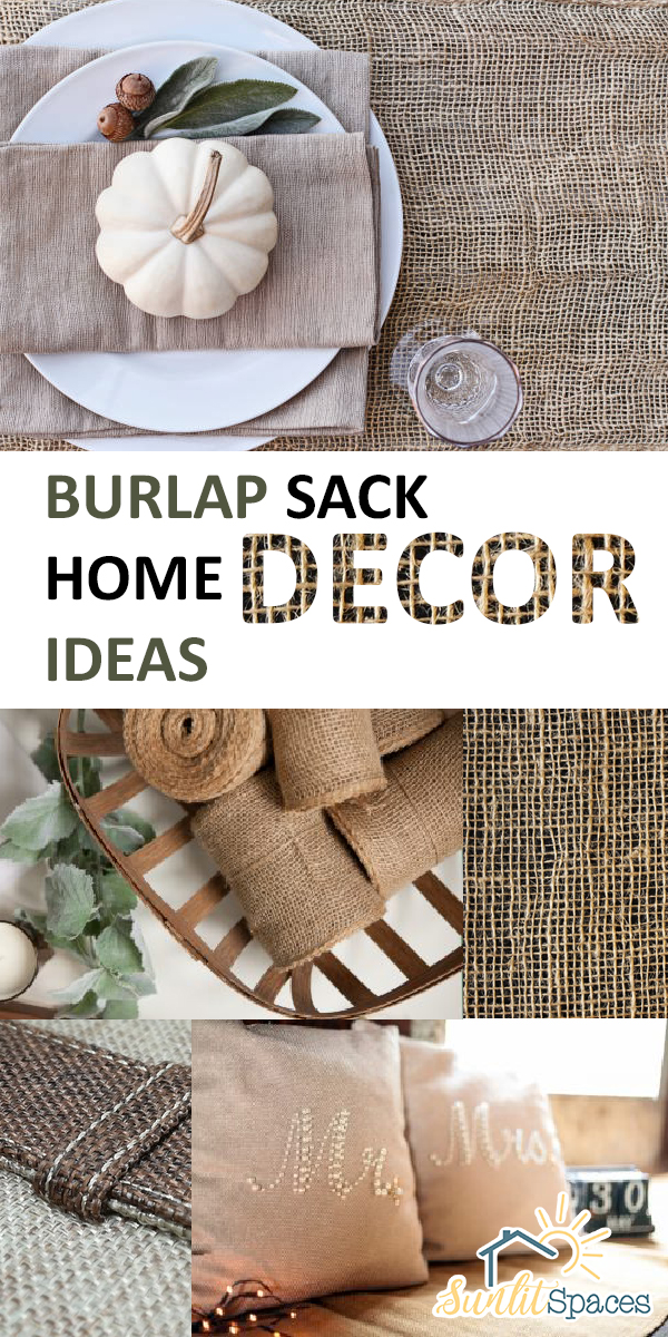 Burlap Sack Ideas