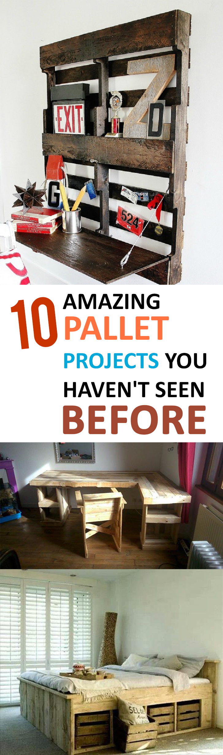 10 Amazing Pallet Projects You Haven't Seen Before