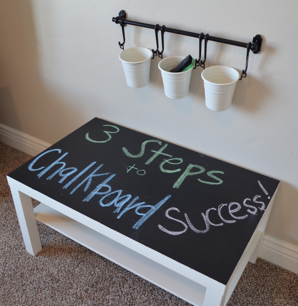 Chalkboard table