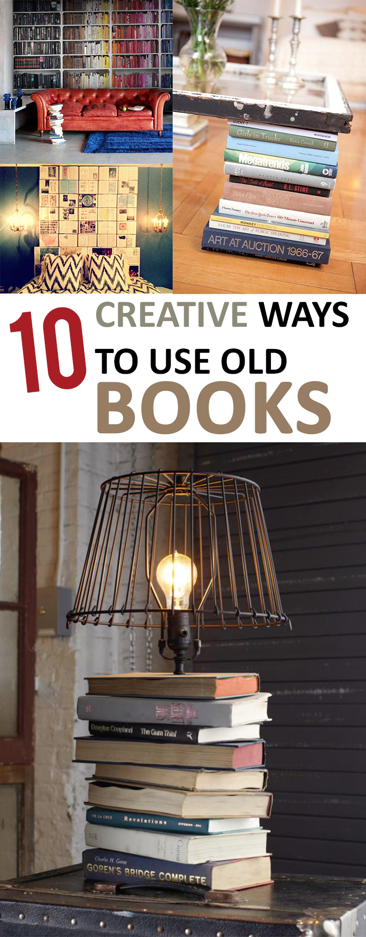 10 Creative Ways to Use Old Books (1)