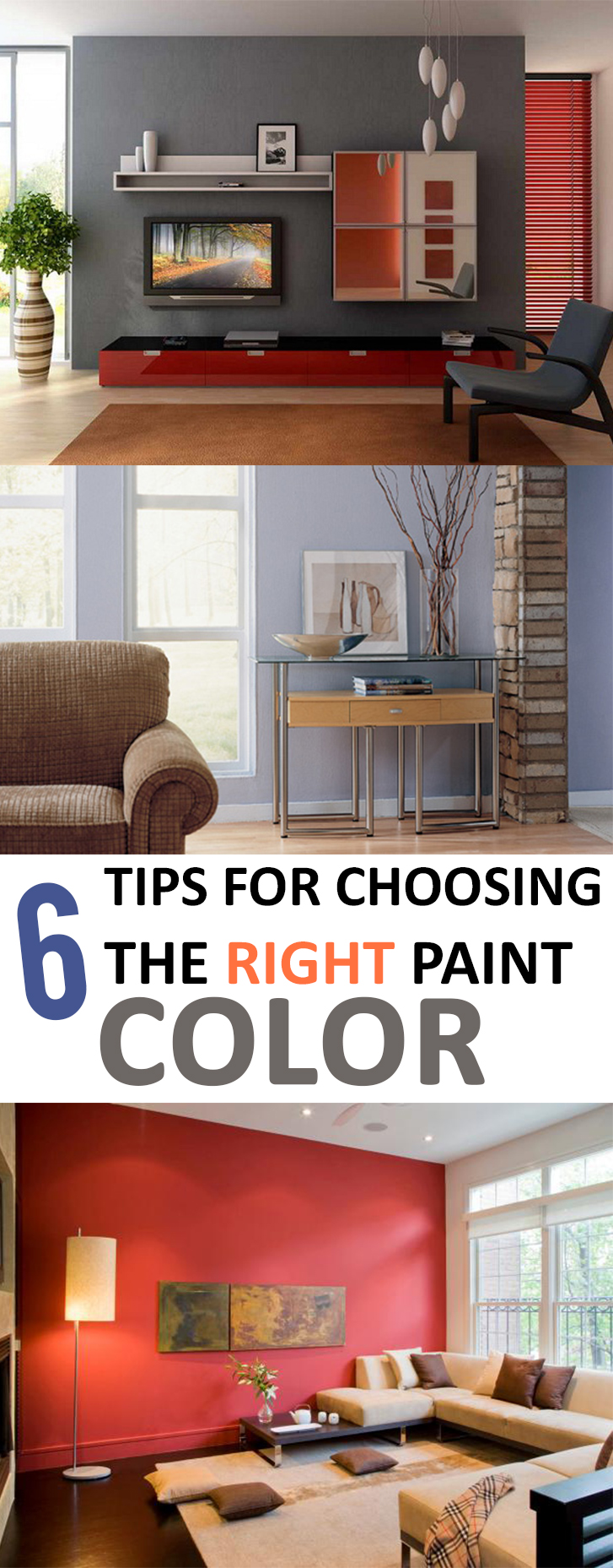 6 Tips for Choosing the Right Paint Color