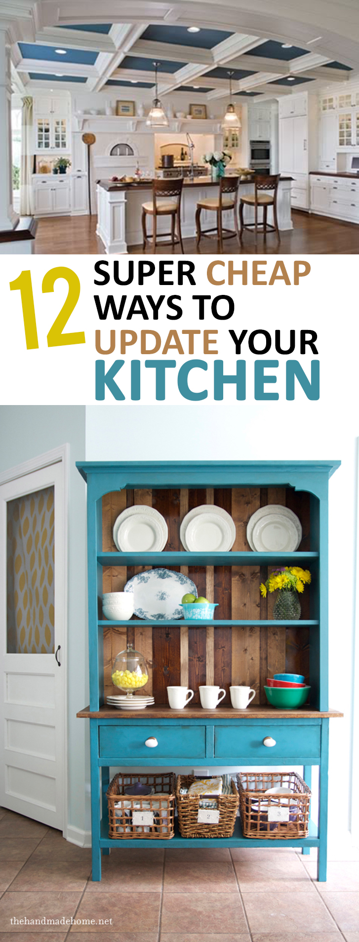 12 Super Cheap Ways to Update Your Kitchen