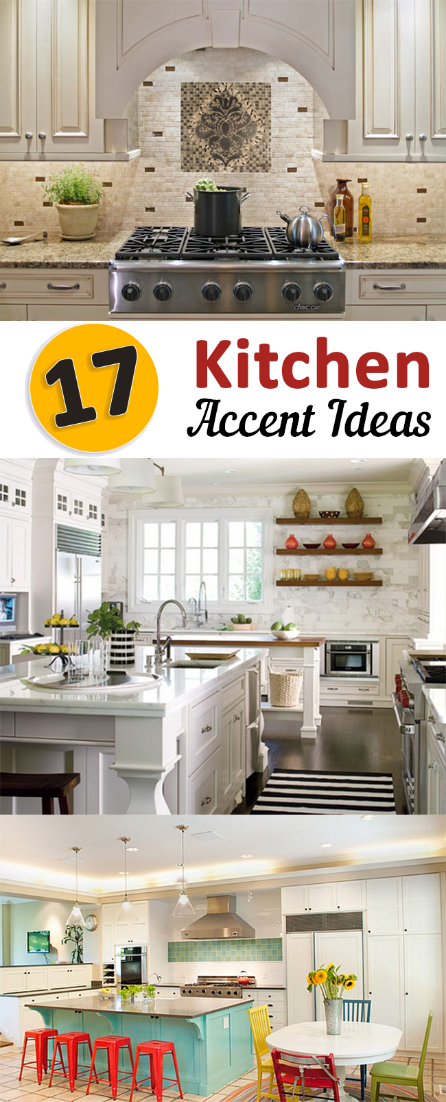17 Kitchen Accent Ideas
