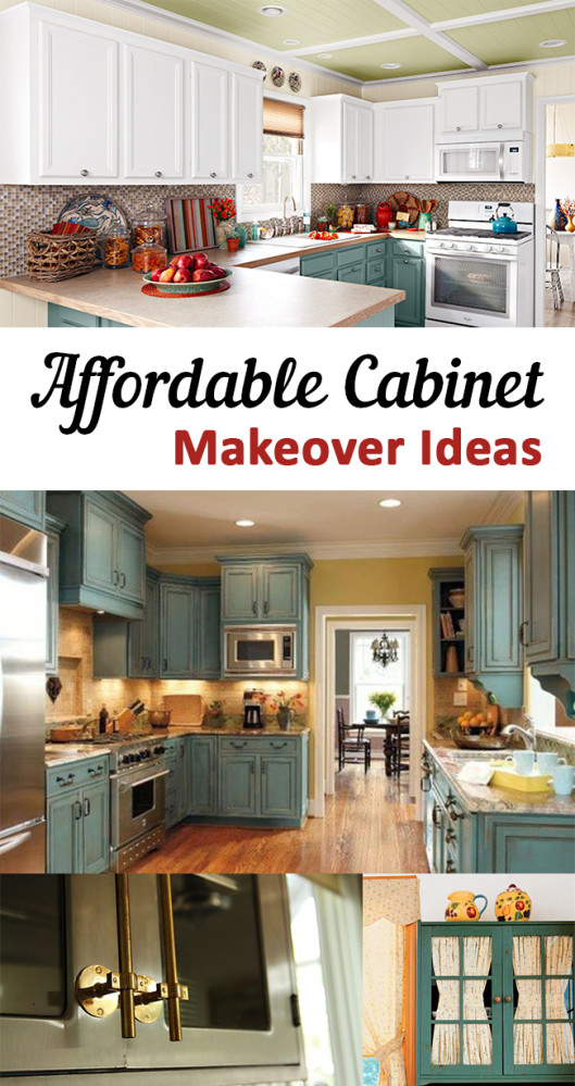 Affordable Cabinet Makeover Ideas - Sunlit Spaces