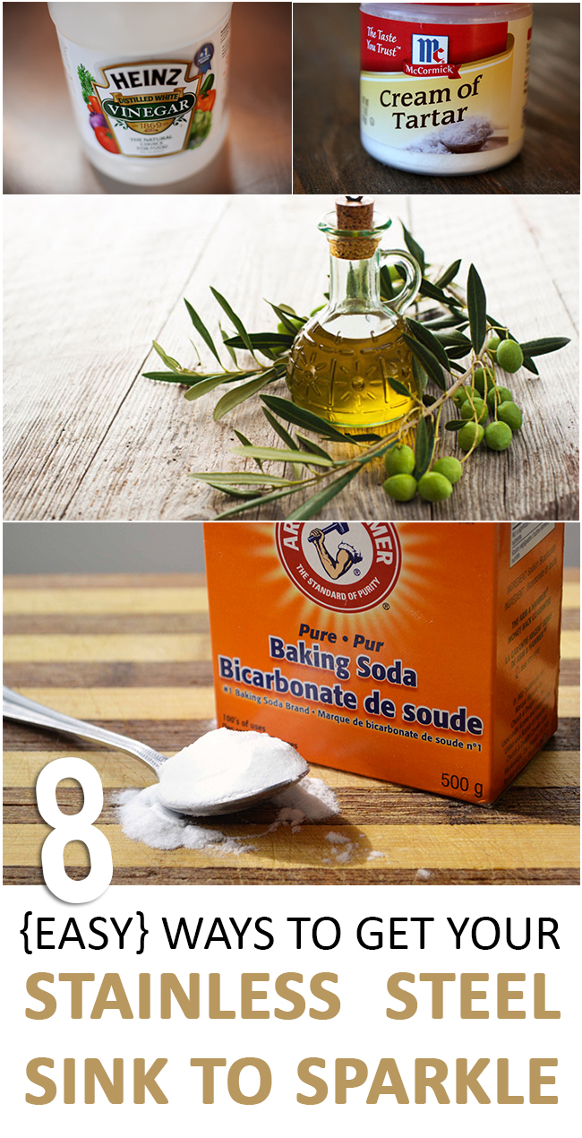 8 Easy Ways to Get Your Stainless Steel Sink to Sparkle Sunlit Spaces