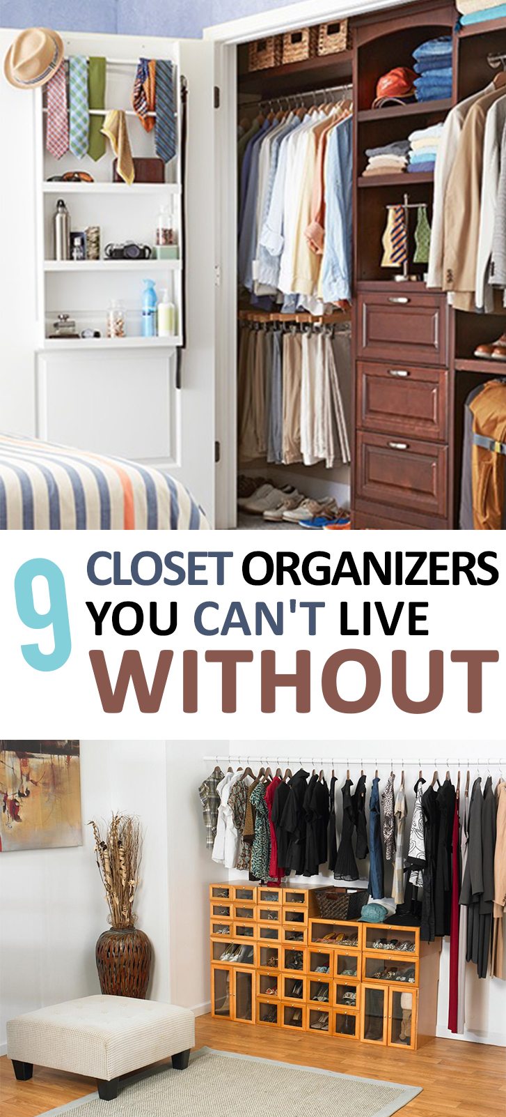 Closet Organization, Organization Tips and Tricks, Organization 101, Home Organization. Closet, Organization, DIY Home, Organization.