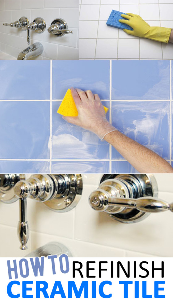 How to Paint Ceramic Tile