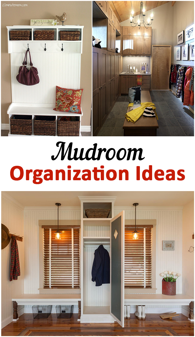 Mudroom Organization Ideas