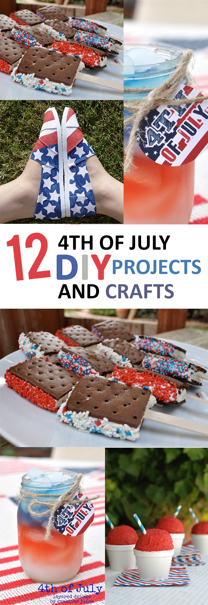 12 4th of July DIY Projects and Crafts