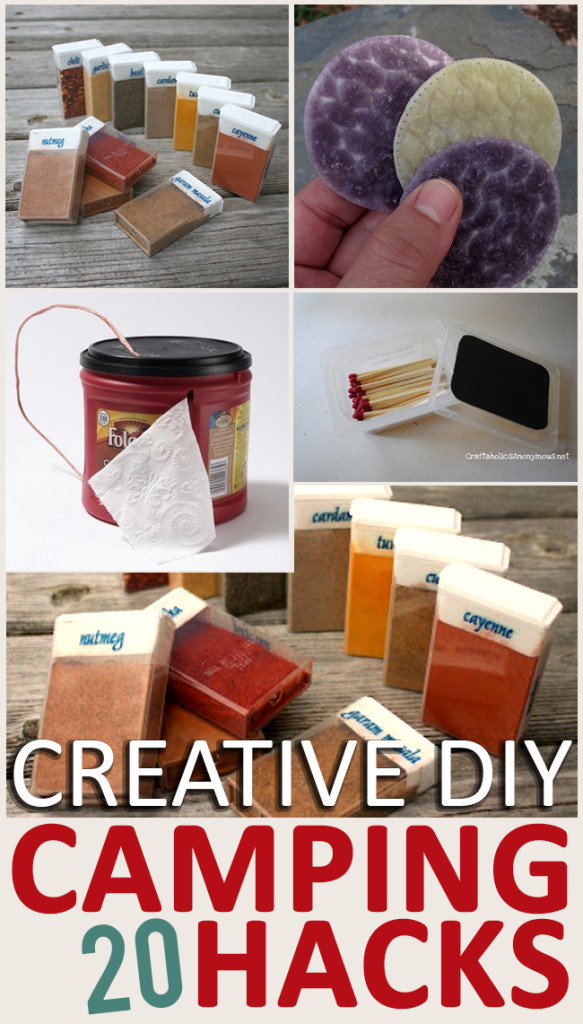 Creative Diy Camping Ideas Sunlit Spaces Diy Home Decor Holiday And More