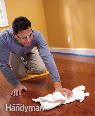 How To Refinish Your Wood Floor Without Sanding