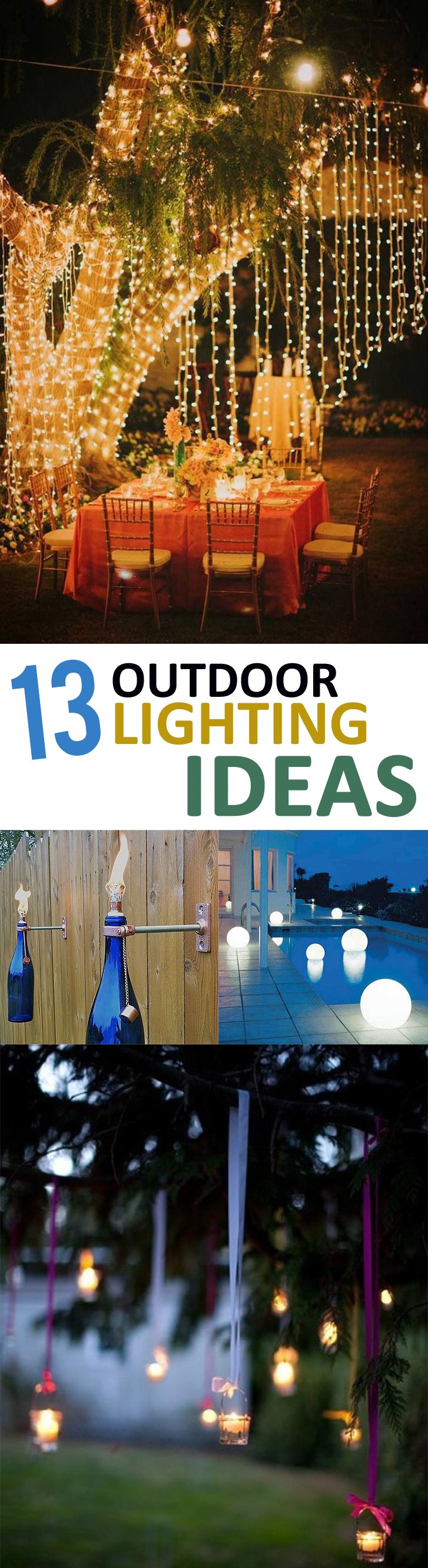 13 Outdoor Lighting Ideas