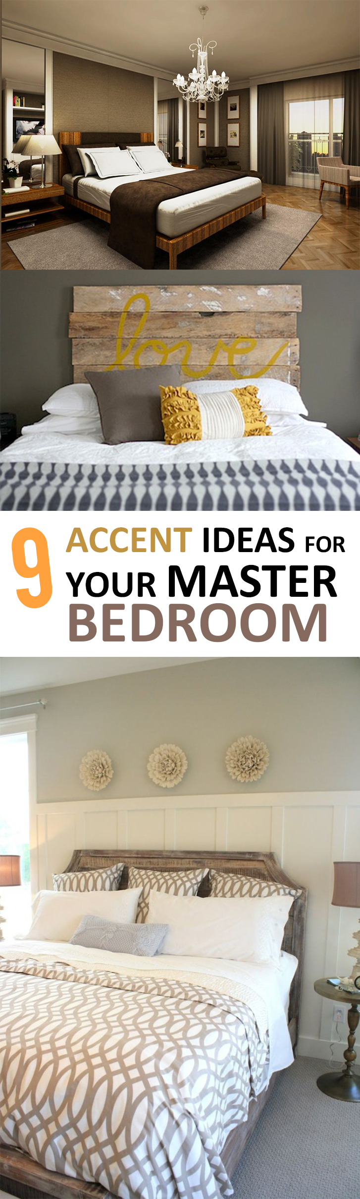 9 Accent Ideas for Your Master Bedroom