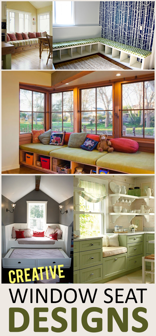 Creative Window Seat Designs