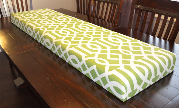 reupholster bench cushion