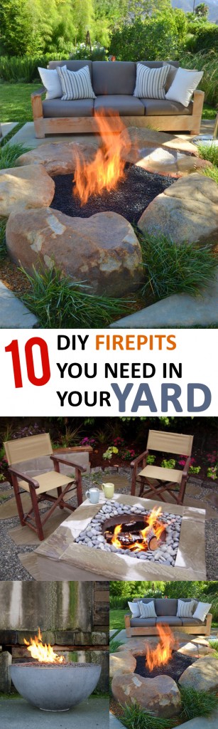 10 DIY Fire Pits You Need in Your Yard - Sunlit Spaces