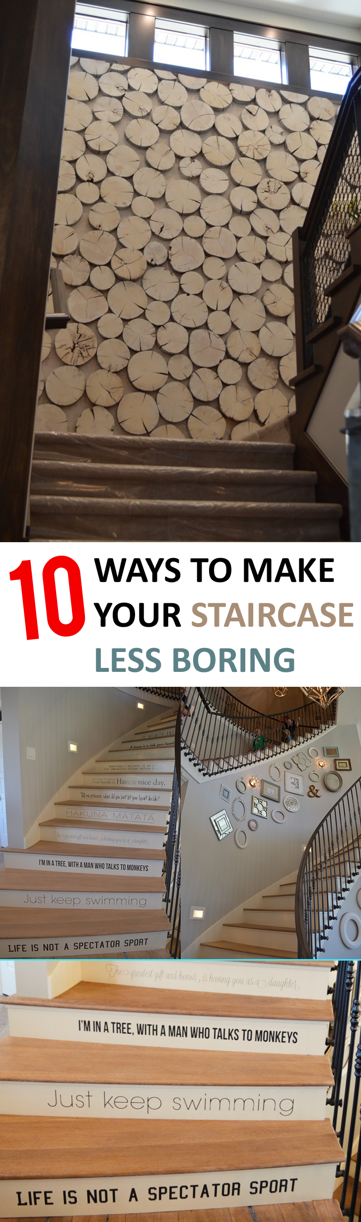 10 Ways to Make Your Staircase Less Boring