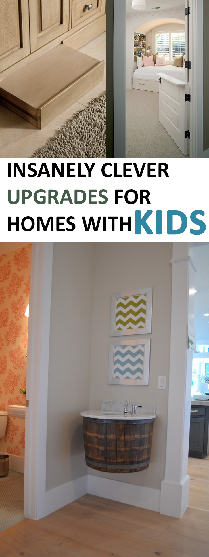 Insanely Clever Upgrades for Homes with Kids