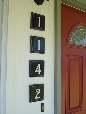 House number projects, DIY house number display, popular pin, DIY home improvement, home improvement.