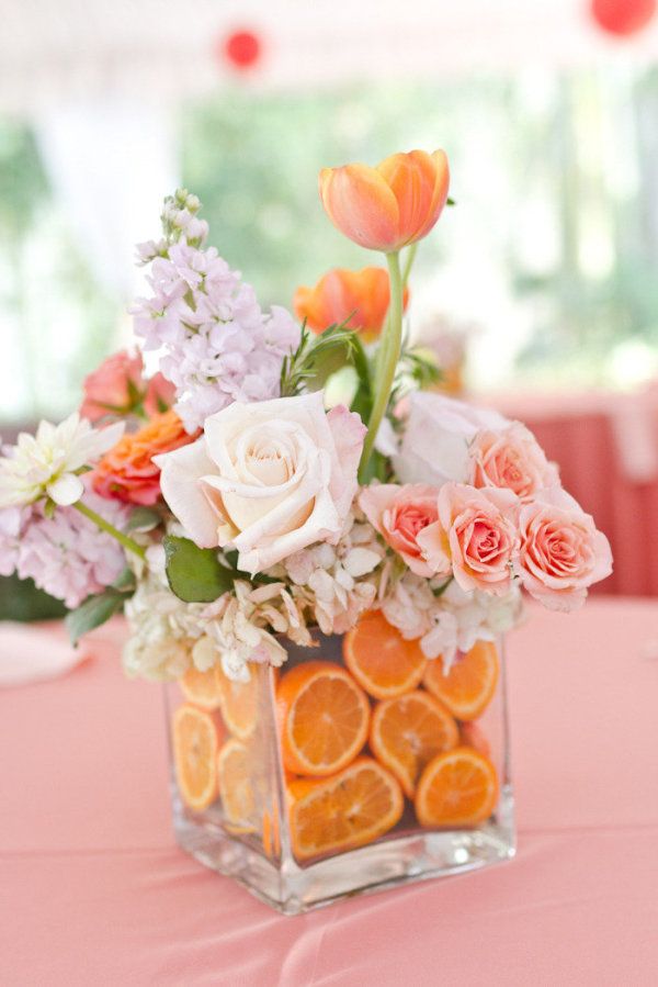 Fruit-wedding-centerpieces-citrus-lavender