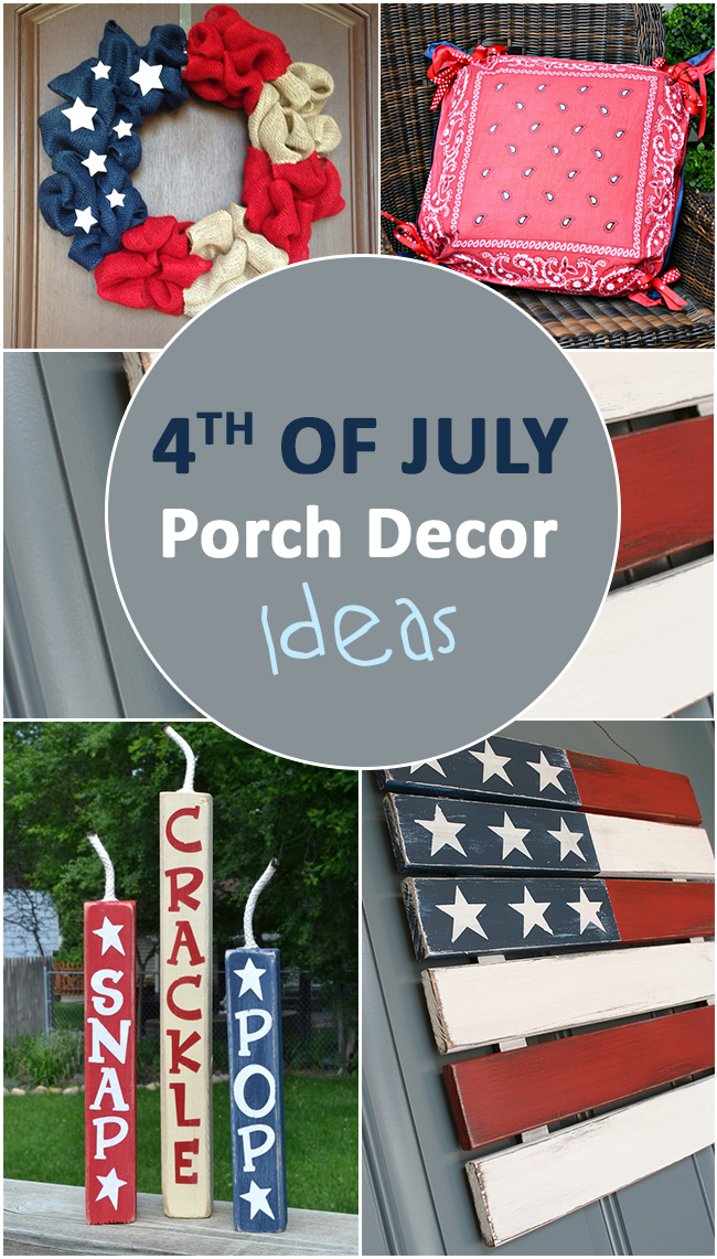 4th of July Porch Decor Ideas