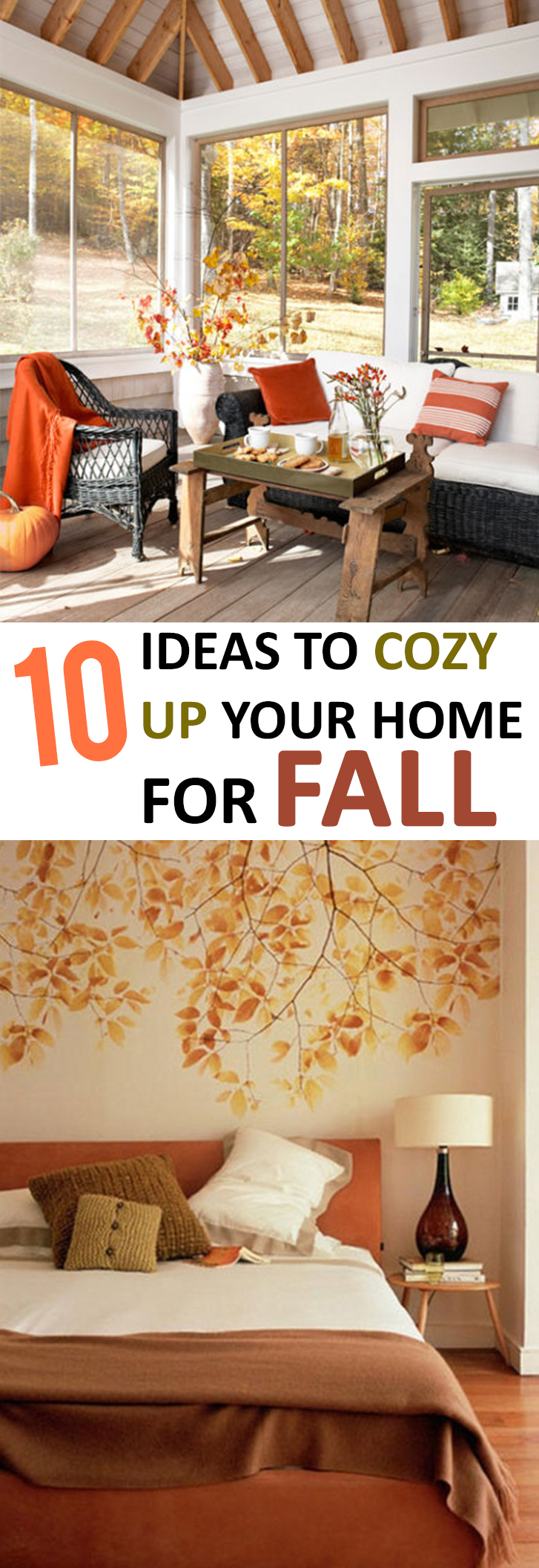 10 Ideas to Cozy Up Your Home for Fall