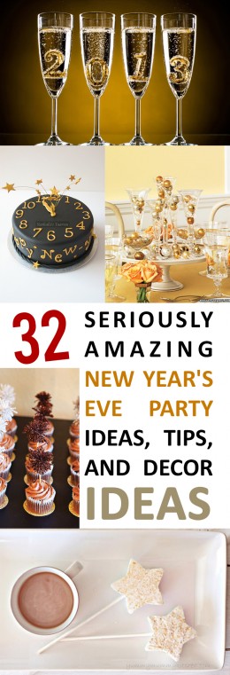 32 Seriously Amazing New Year's Eve Party Ideas, Tips and Decor Ideas ...