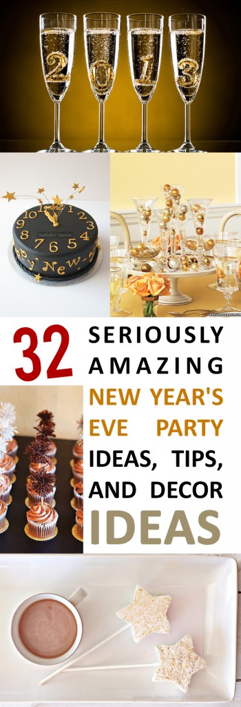 32 Seriously Amazing New Year's Eve Party Ideas, Tips and Decor Ideas