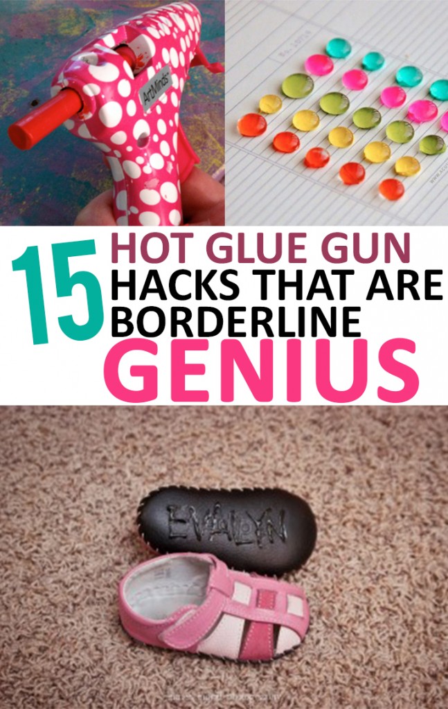 gHot glue gun hacks, crafting crafting hacks, DIY crafts, poplar pin, glue gun, genius hacks, DIY hacks.