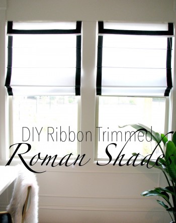 sewing projects for the home: roman shades