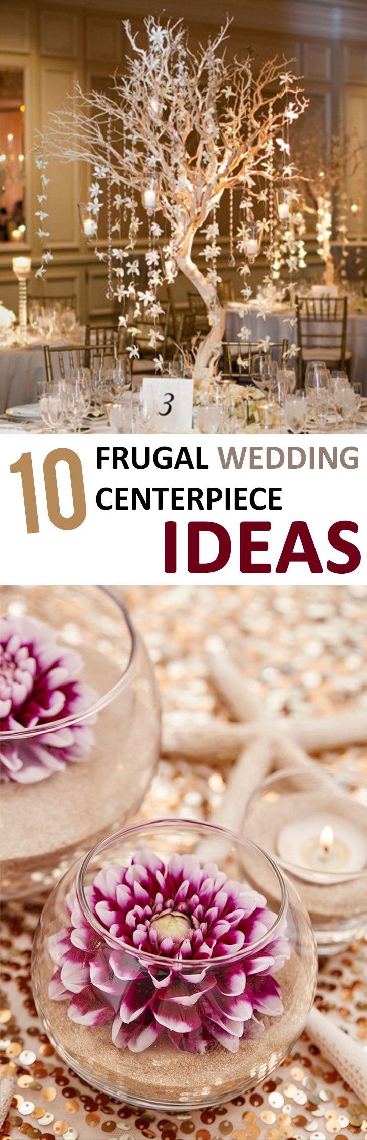 frugal wedding decorations