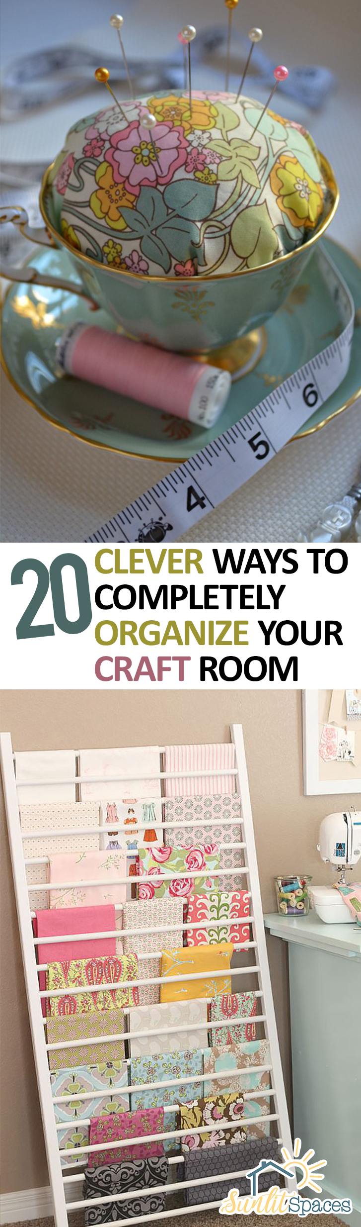 How to Organize Your Craft Room, Craft Room Organization, Craft Room Organization Ideas, Organization Ideas for the Home, Craft Room, Dream Craft Room, Organization, Home Organization, Popular Pin