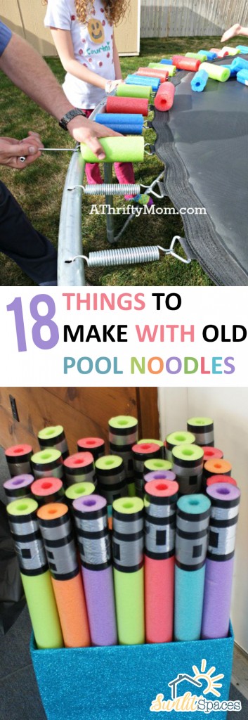 Old Pool Noodles, Old Pool Noodle Crafts, Crafts for Kids, Things to Do With Old Pool Noodles, Crafts, Crafting Tips and Tricks, DIY Projects, DIY Home, DIY Crafts, Crafts for Kids, Popular