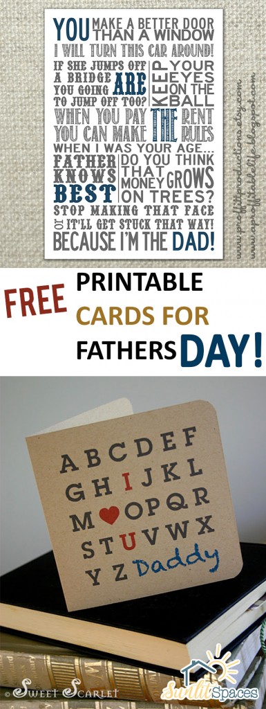 Free Printable Cards for Fathers Day! Fathers Day Gift Ideas, Fathers Day Printables, Free Printables for Fathers Day, Fathers Day Gift Ideas, Gifts for Dad, Free Holiday Printables