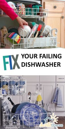 Fix Your Failing Dishwasher| Fix Your Dishwasher, Dishwasher Repair, Easy Dishwasher Repair, DIY Dishwasher Repair, Home Repair, Home Repair Hacks, Easy Home Repair, Popular Pin #DIYDishwasherRepair #DIY #HomeRepair