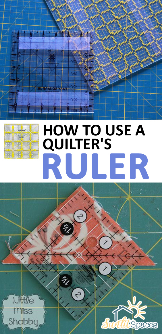 How to Use Quilting Rulers Properly