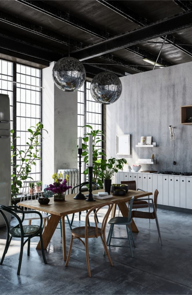 Modern Industrial Home Decor - Sunlit Spaces