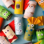 Halloween Decor Upcycled from household items
