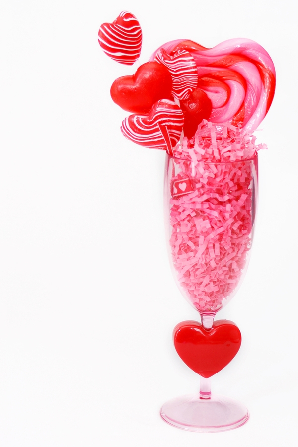 DIY Valentines Candy Bouquets
