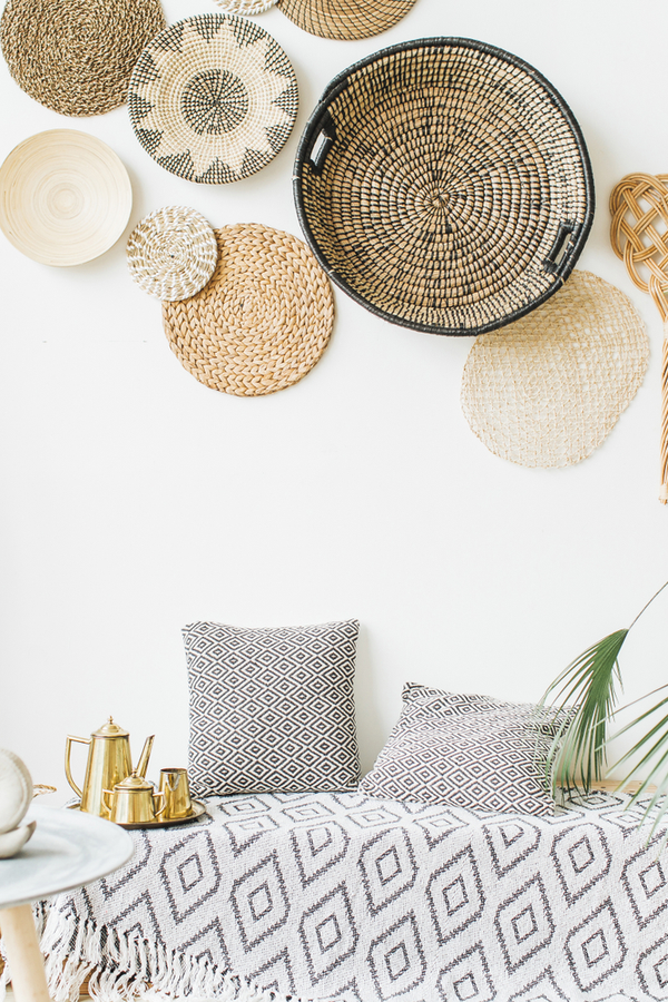 If you're dreaming of a basket gallery wall but aren't confident in your ability to do it--this post is for you. Anyone can have the DIY Boho basket wall of their dreams.