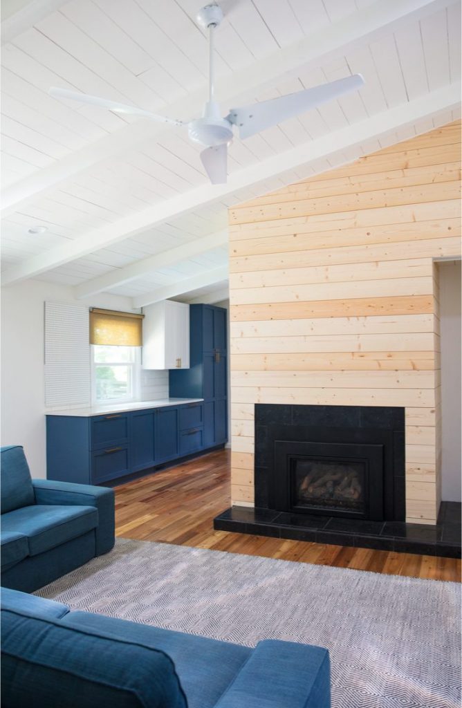 Shiplap isn't just a plain Jane way to cover a wall. Shiplap is more versatile than you may think. Learn how to use shiplap in your living room! 