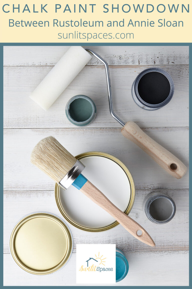 Rustoleum Chalk Paint Vs Annie Sloan and Behr Which One Works the Best? Sunlit Spaces