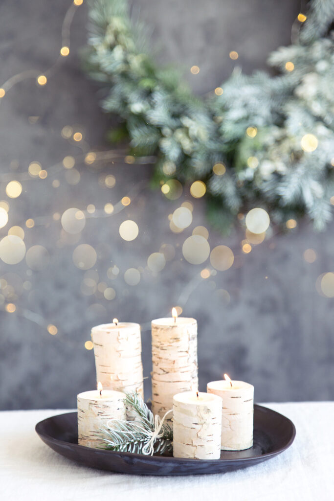 Making birch candles on your own