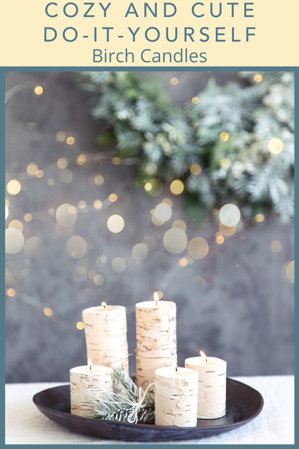 Sunlitspaces.com has the best tips for anyone interested in spicing up a drab space. Find out all you need to know before your next project. Customize a cozy space with these easy DIY birch candles!